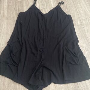 ASOS Black romper with Pockets